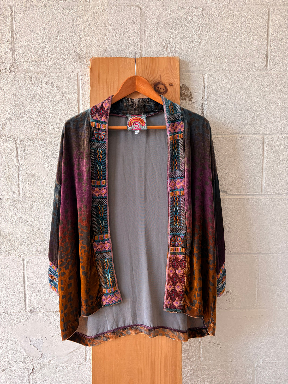 Johnny Was Velvet Kimono : M