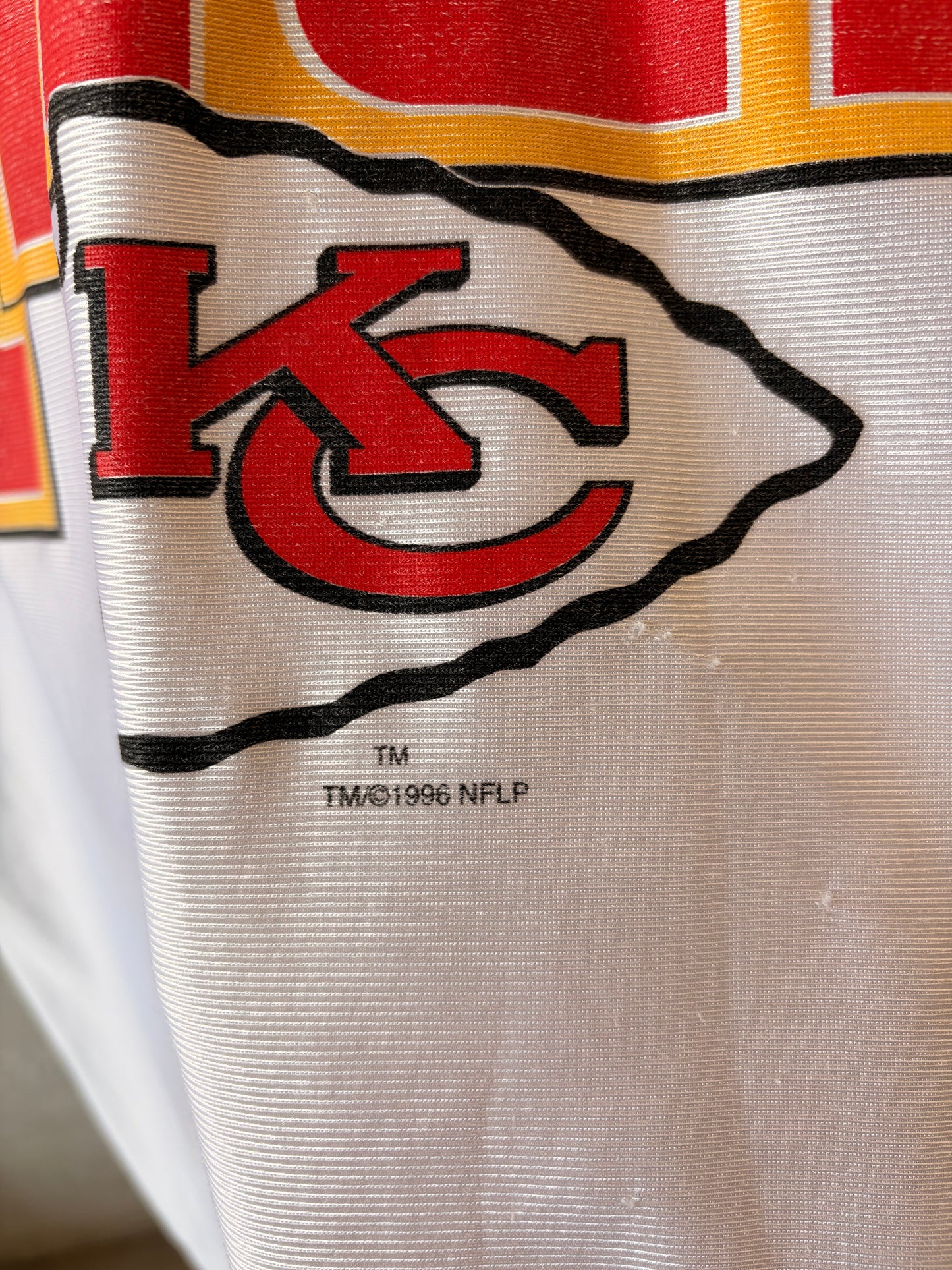 90’s Chiefs 3/4 Length Jersey Shirt : L/XL