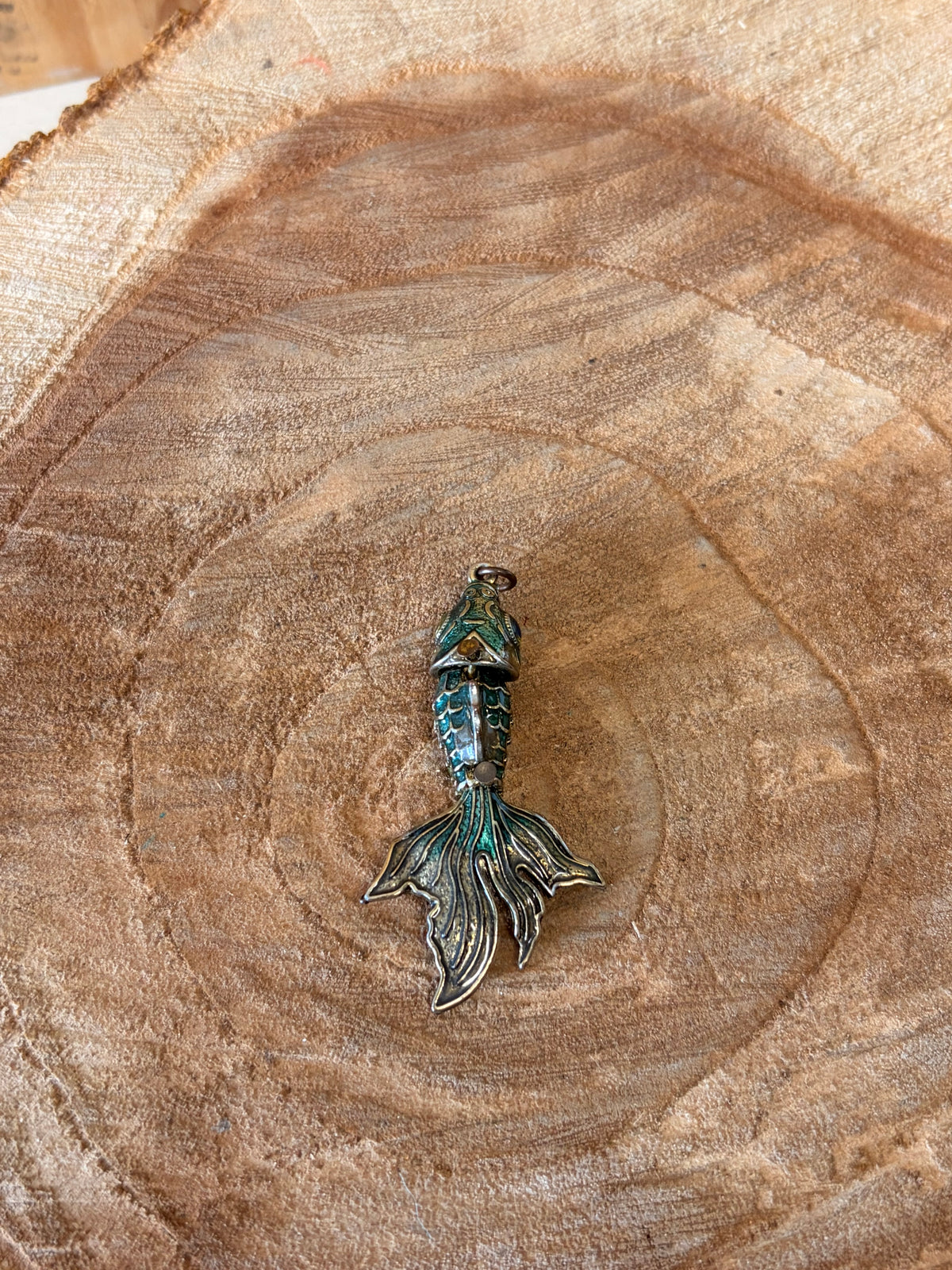 Articulated Koi Fish Pendant