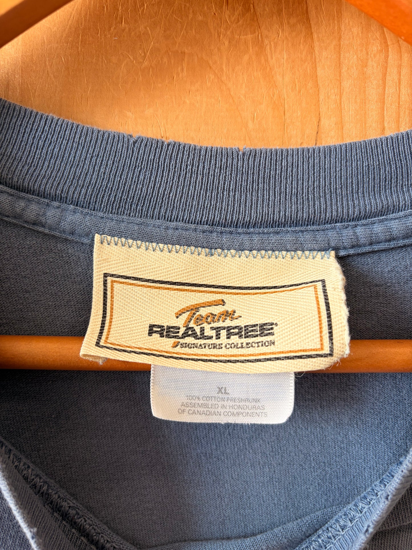 Vtg Realtree Wildlife Classics Fish Tee : XL