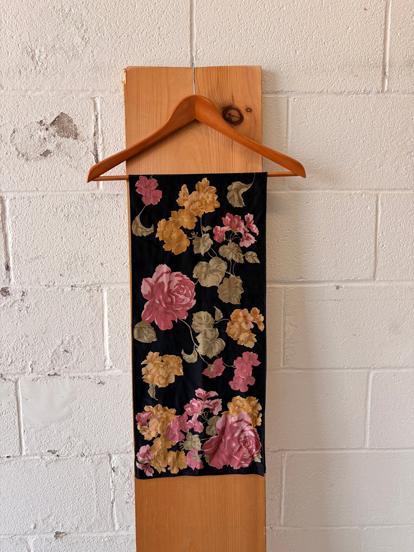Floral Patterned Scarf
