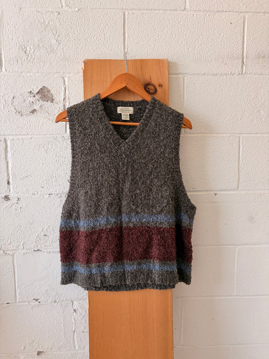 Fuzzy Sweater Vest : XL