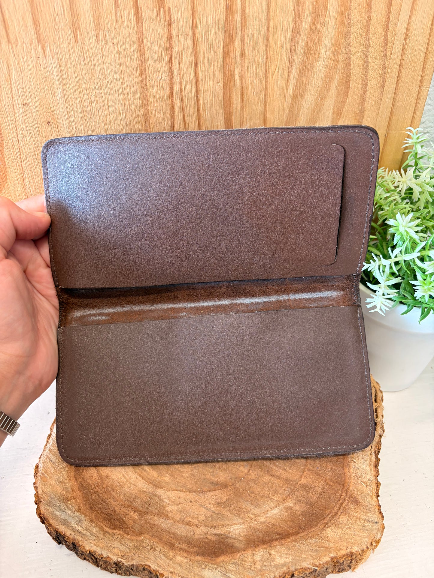 Harley Davidson Leather Wallet / Checkbook