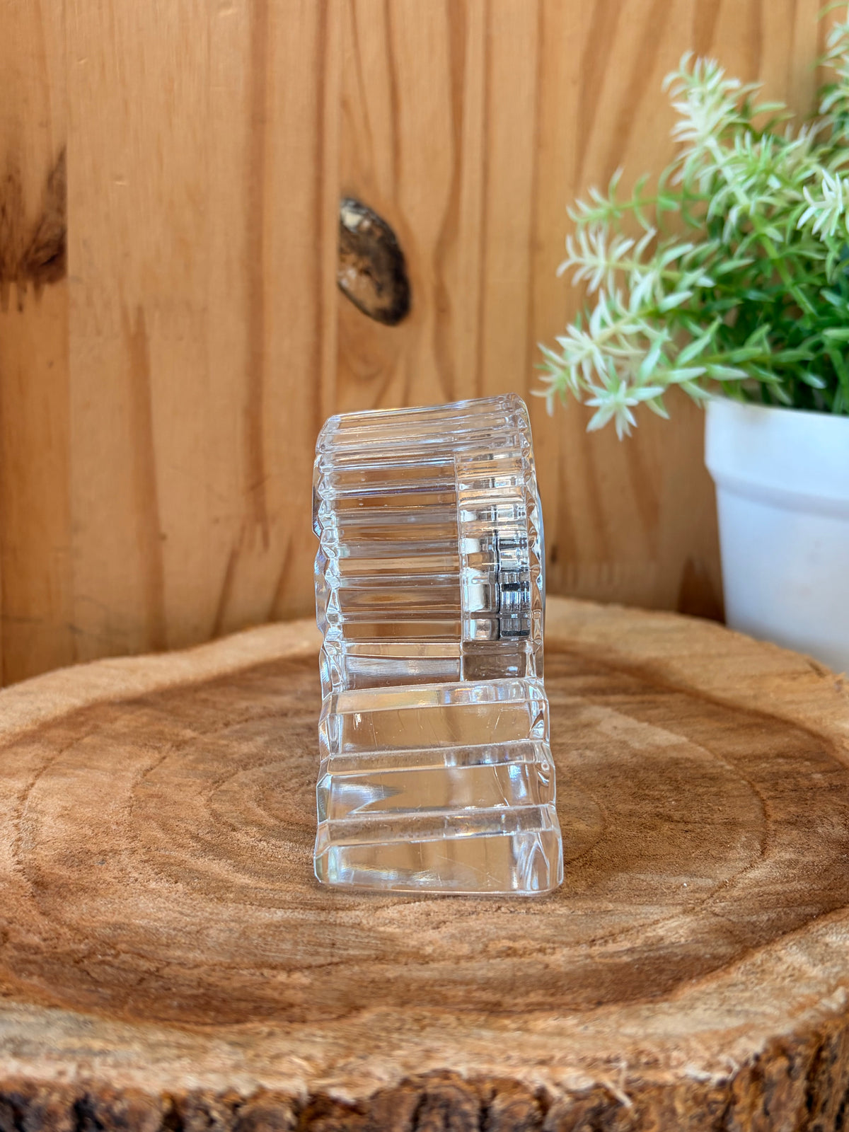 Little Glass Tabletop Clock (Local Pick Up Only - Untested)