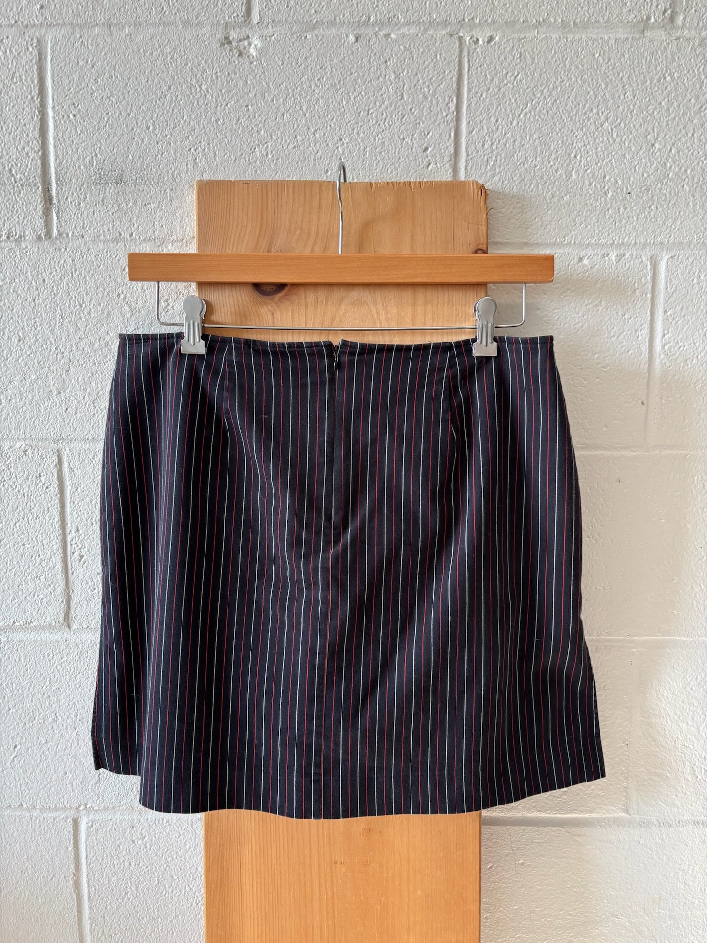 Pinstripe Mini Skirt : 14