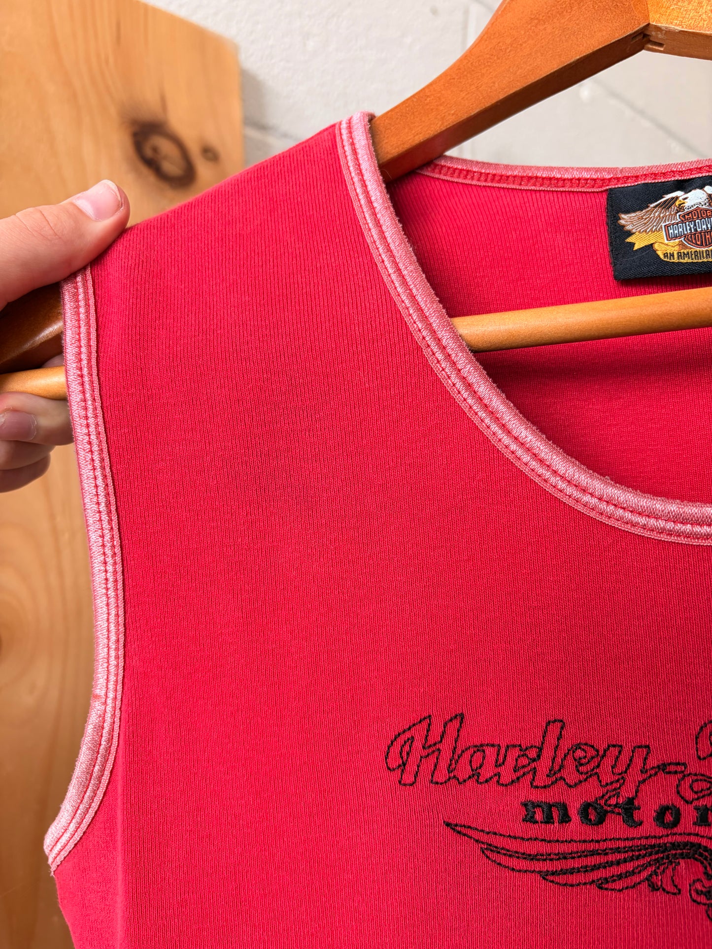 Red Harley Tank : S/M