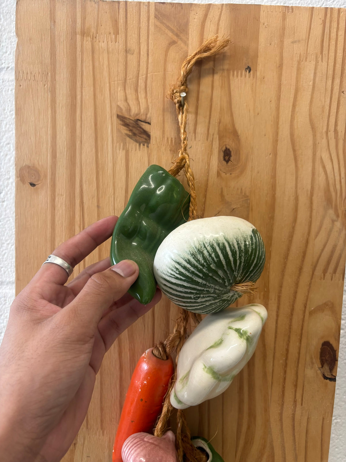 Vtg Ceramic Veggies (Local Pickup Only)