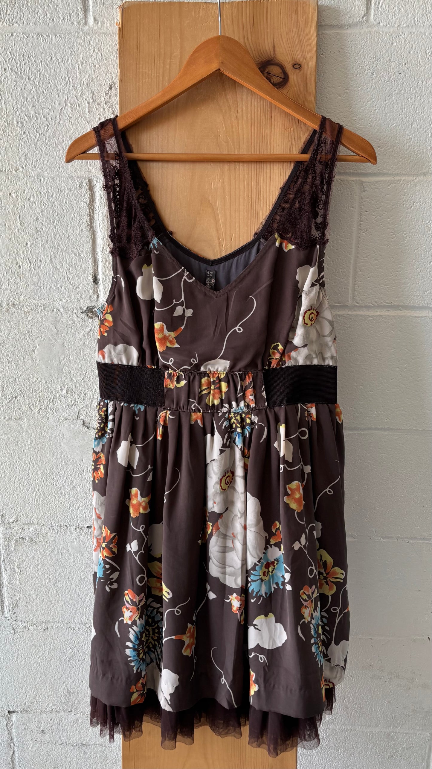 Free People Lace Strap Floral Dress : 10