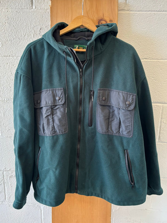 Vtg Cabela’s Zip-Up Hoodie : 2XL