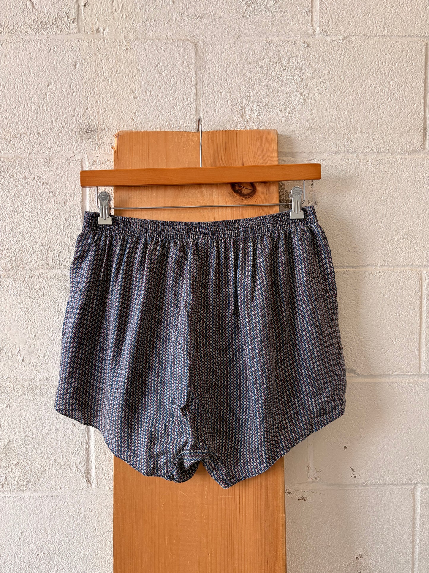 Vtg Silk Boxer Shorts : XL