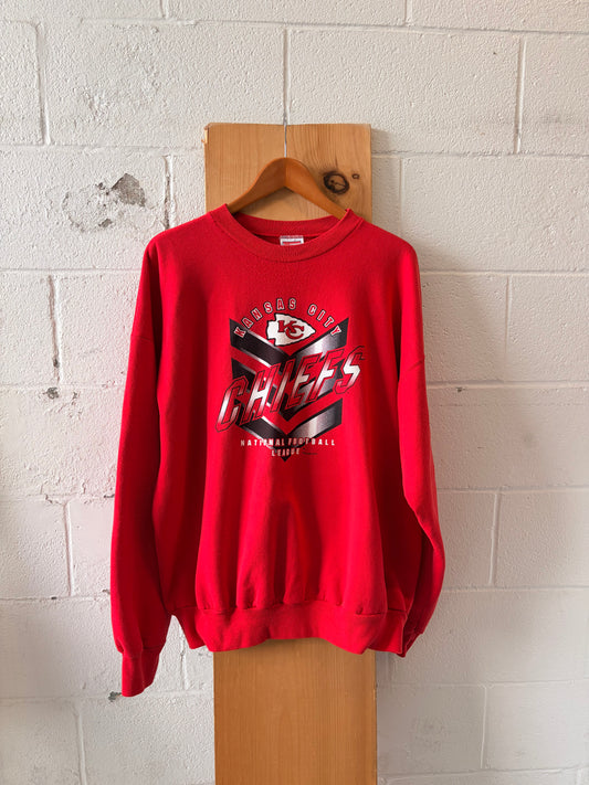 ‘97 Kansas City Chiefs Crewneck : XXL