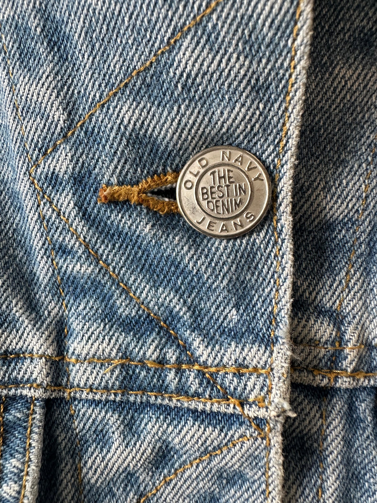 Classic Denim Vest : S