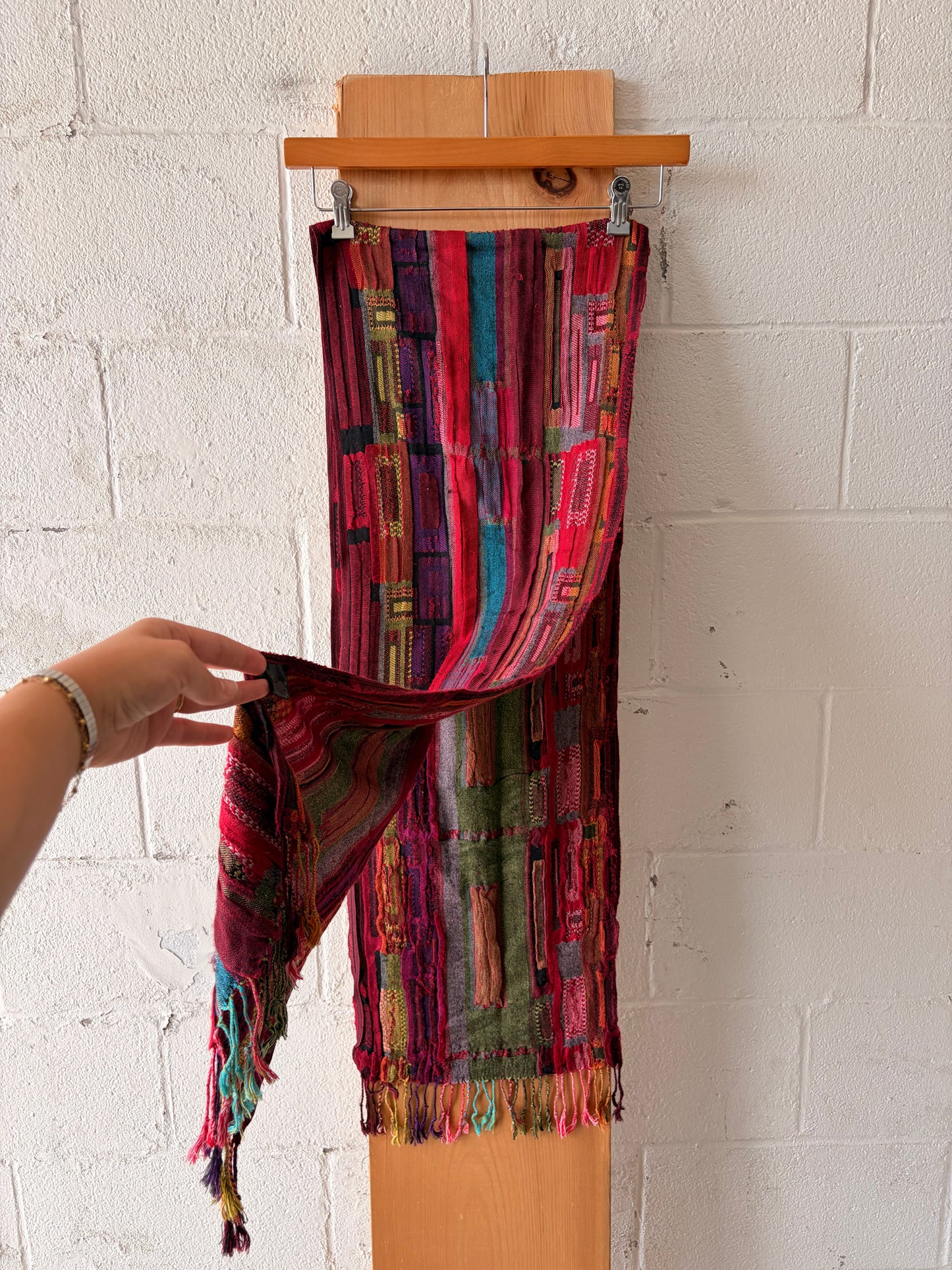 Funky Boho Fringe Scarf