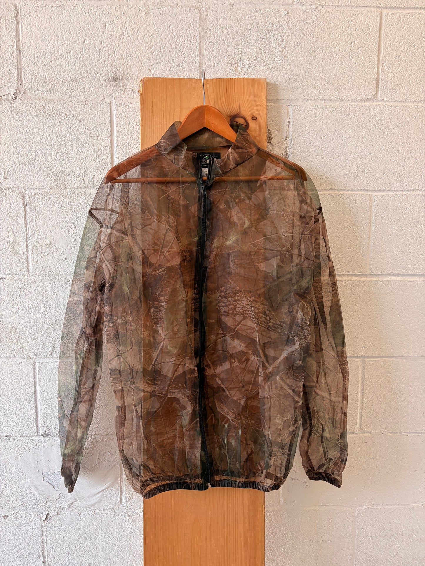 Sheer Mesh Camo Jacket : L