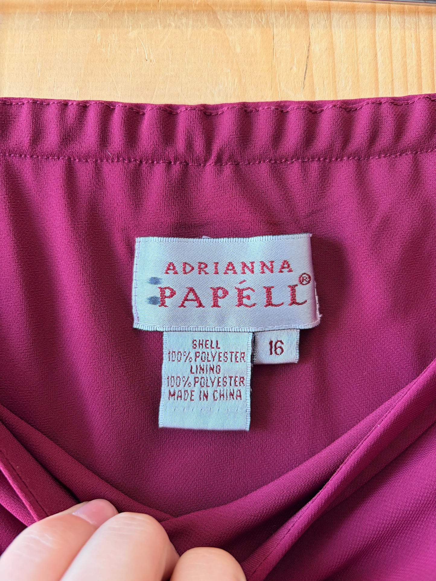 Beaded Dark Raspberry Set : 16