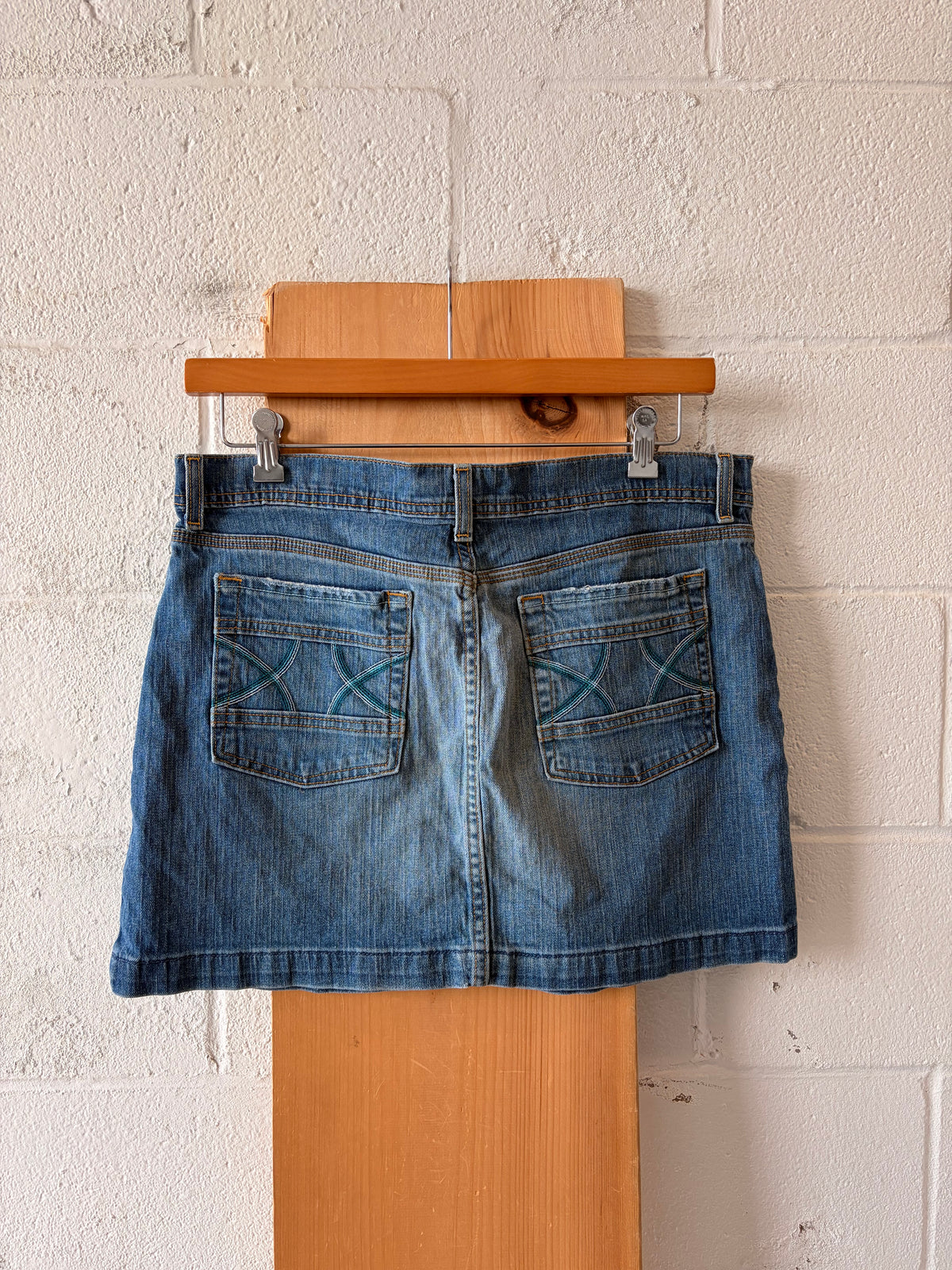 ‘05 Denim Mini Skirt : 14