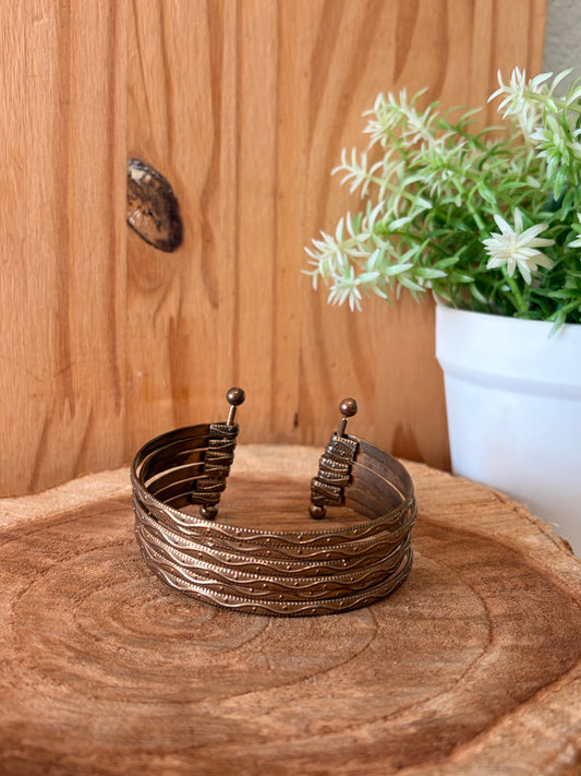 Layered Cuff Bracelet
