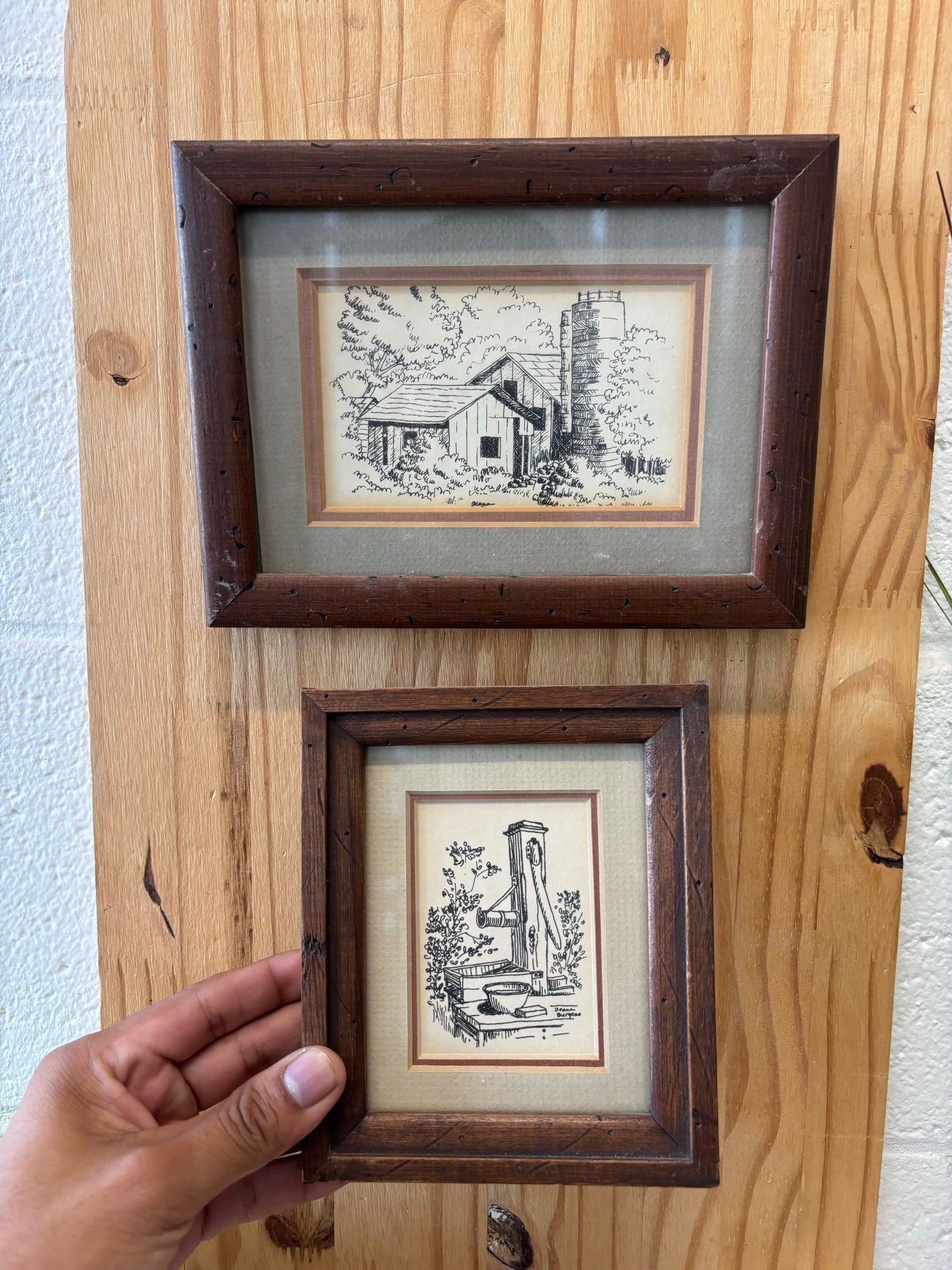 Pair of Original Artworks (Local Pickup Only)