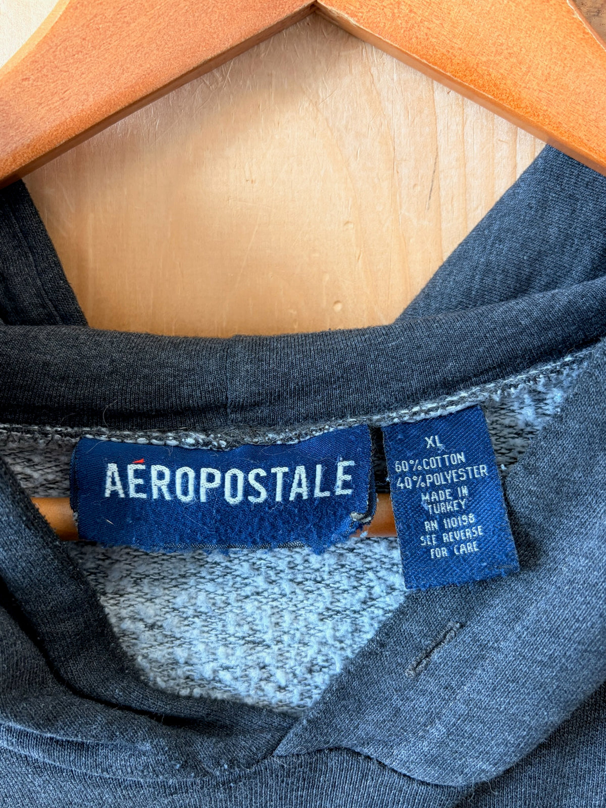 Charcoal Aero Hoodie : XL