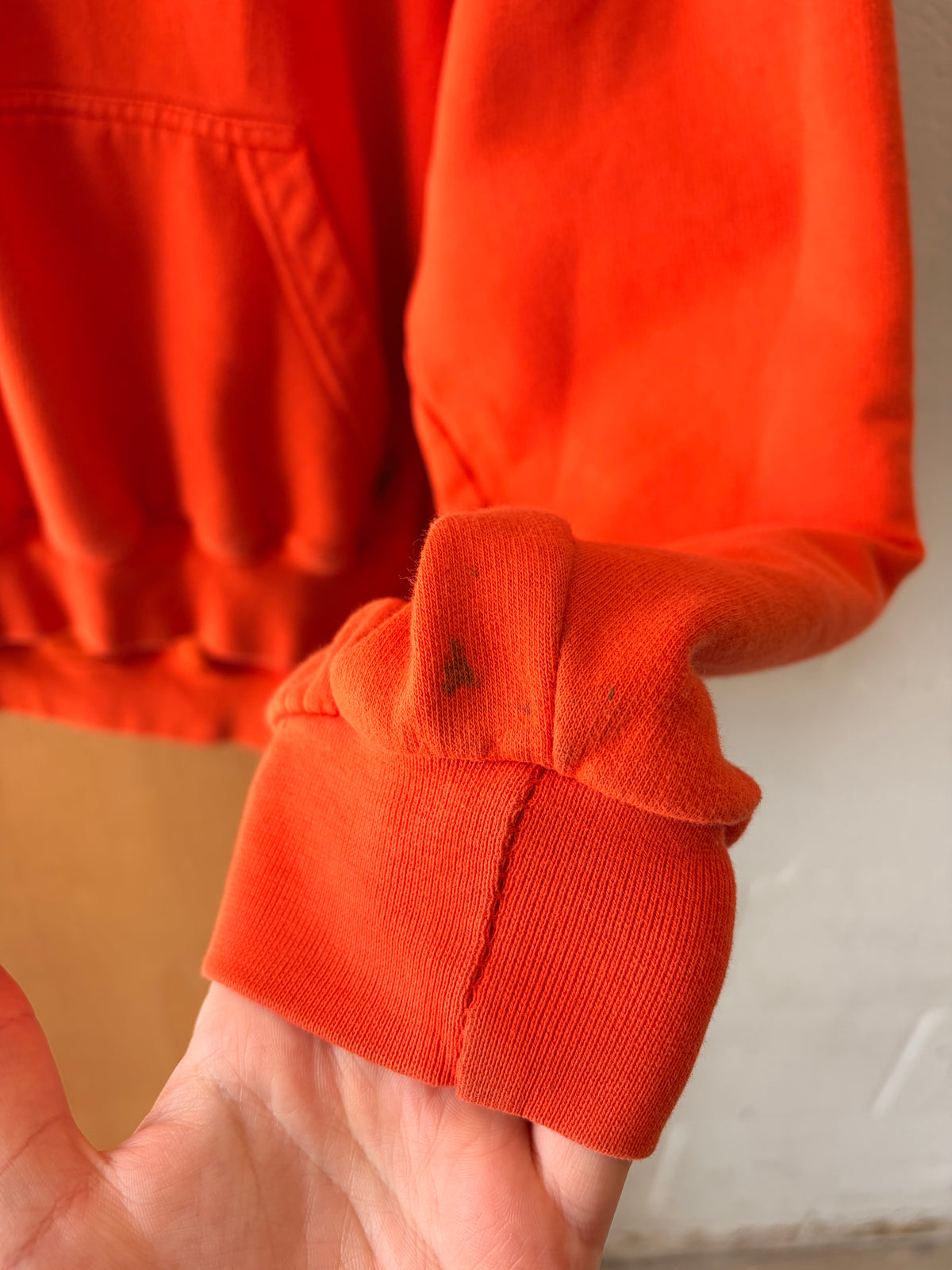 Orange New York Hoodie : XL