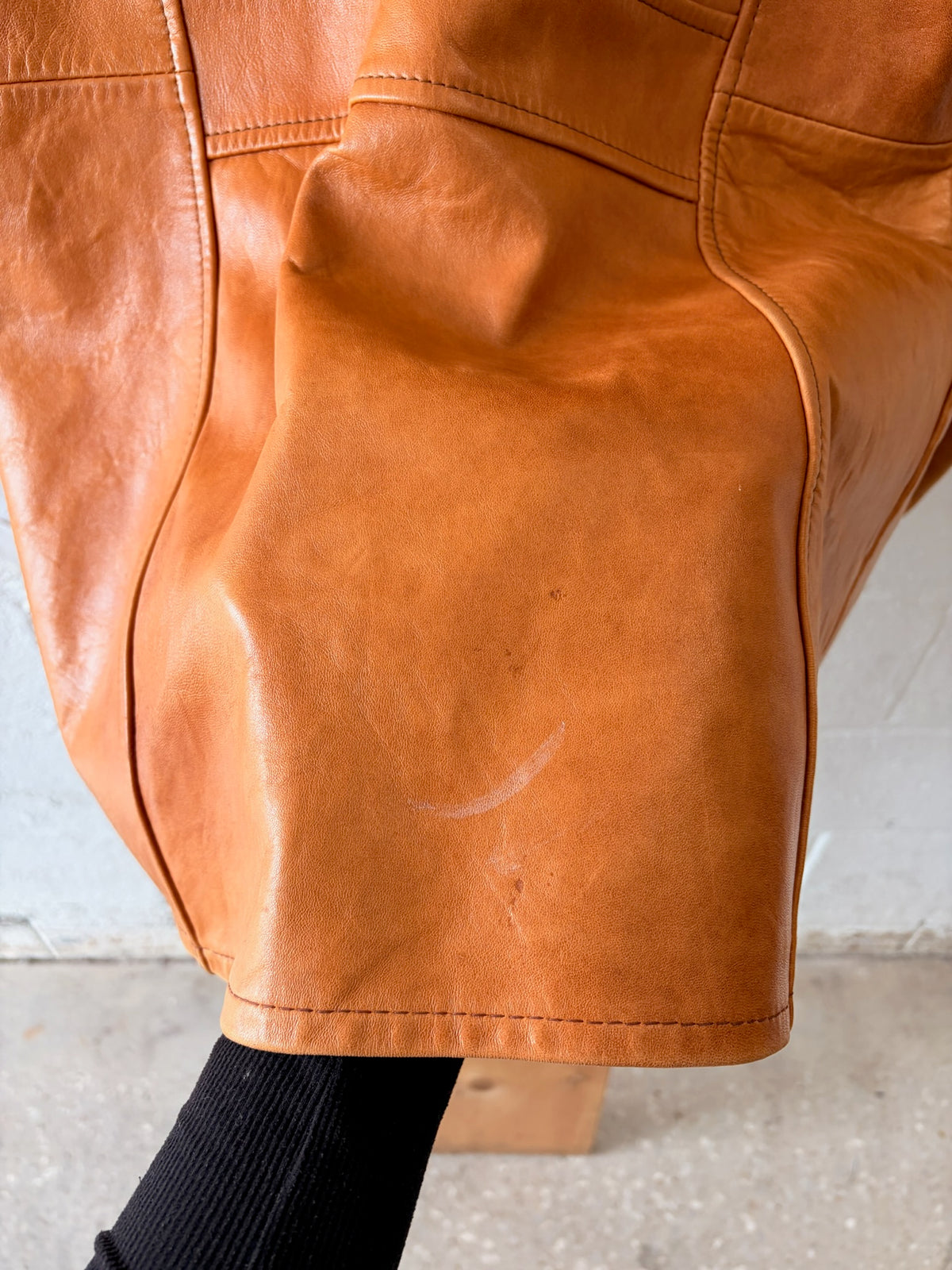 Vtg Hazelnut Vagabond Leather Jacket : 42 (Large)
