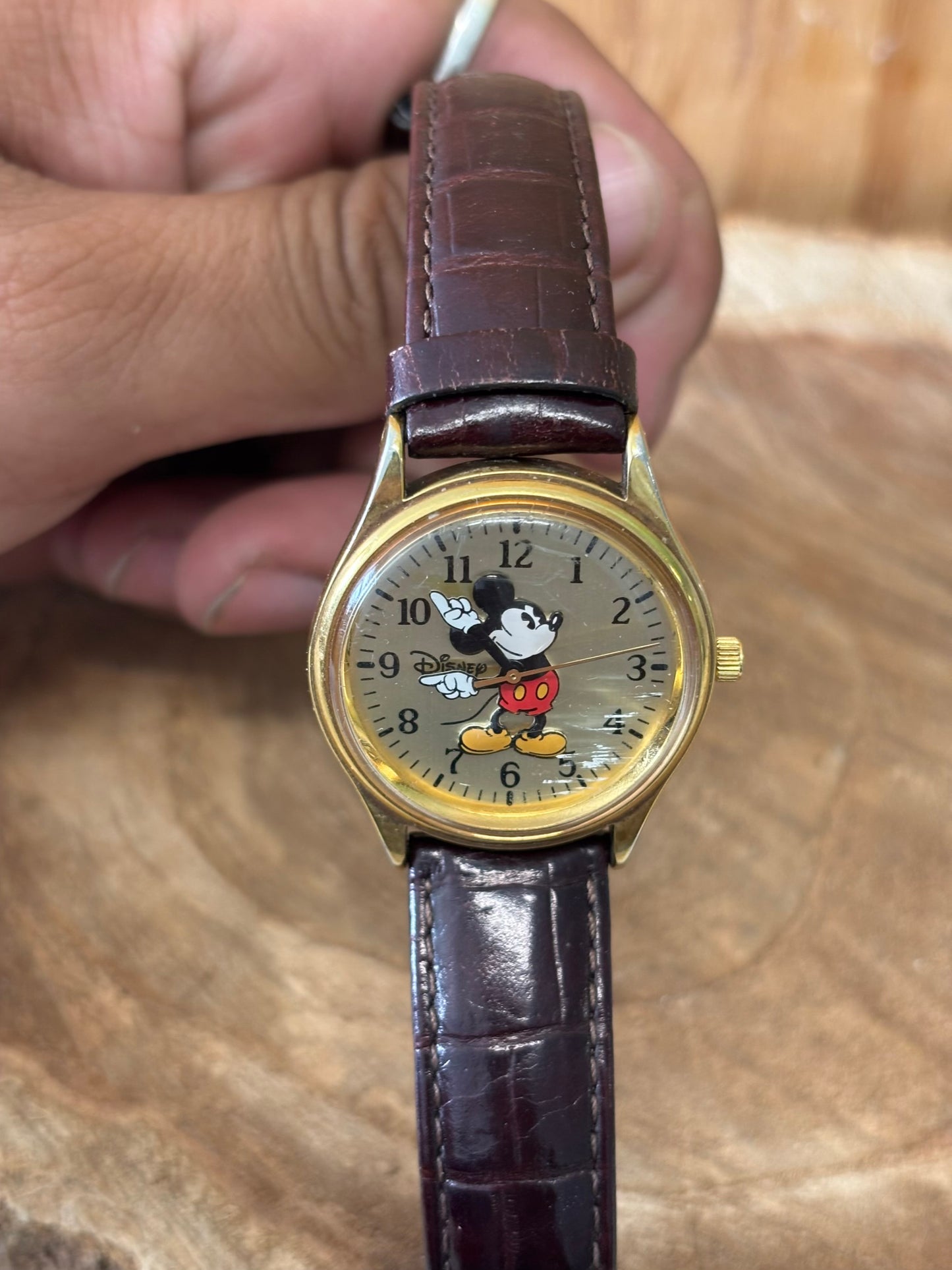 Vtg Mickey Watch (Untested)