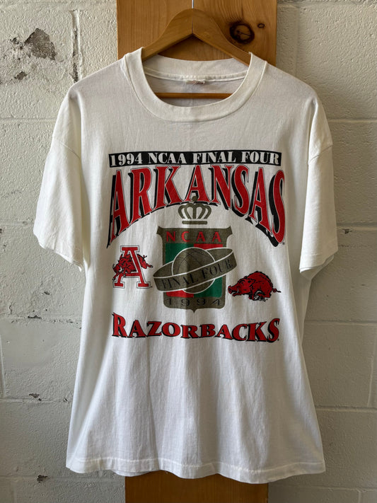 Vtg 90’s Arkansas Single Stitch Tee : XL