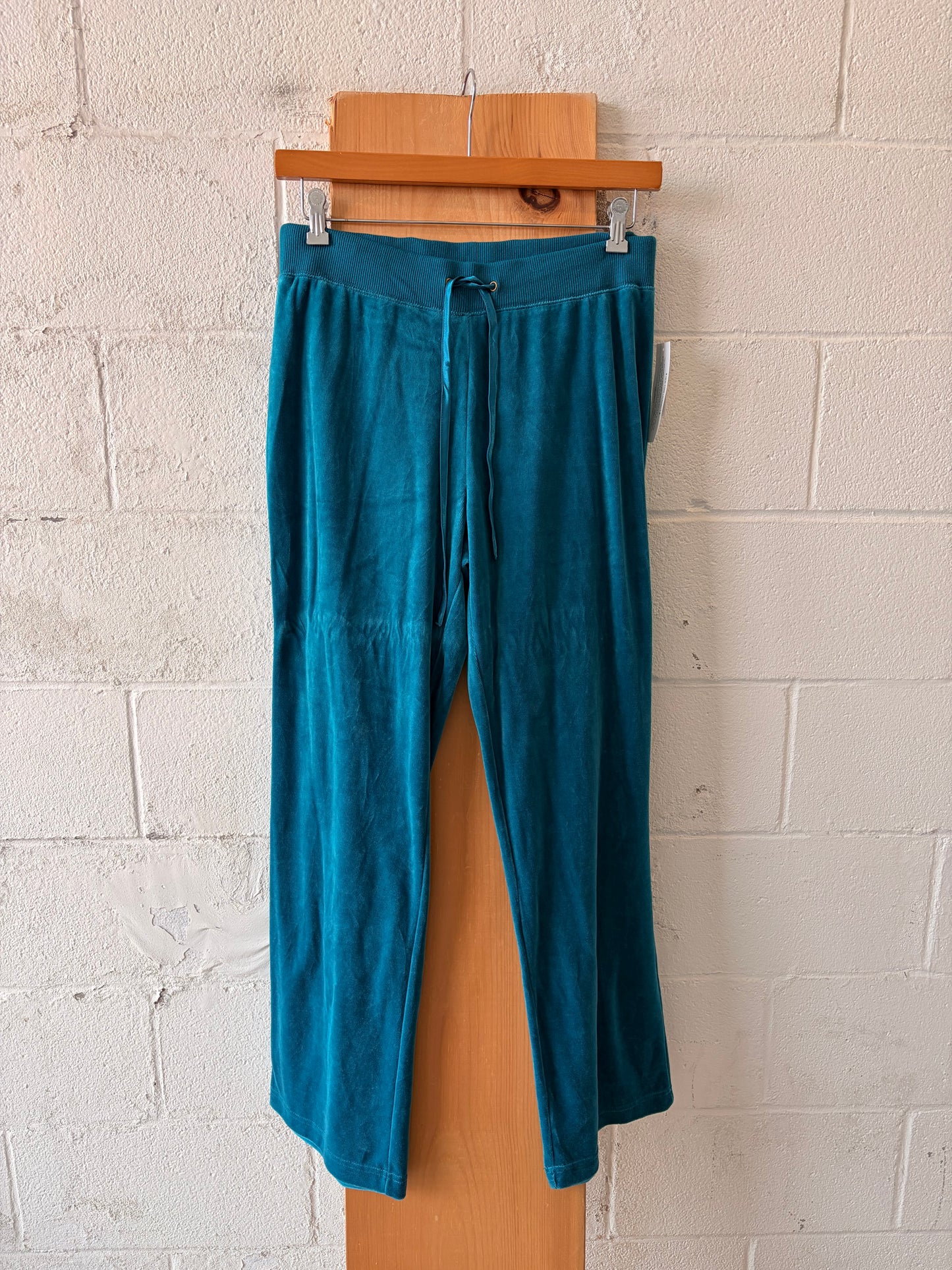 NWT Teal Matching Velour Lounge Set : L