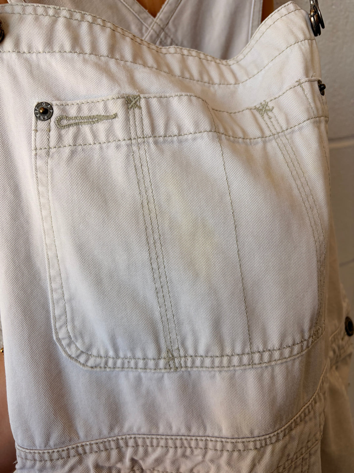 Light Khaki Gap Overalls : M