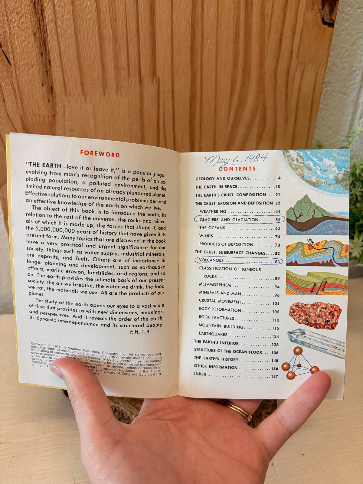 Vtg Little Golden Guide Geology Book
