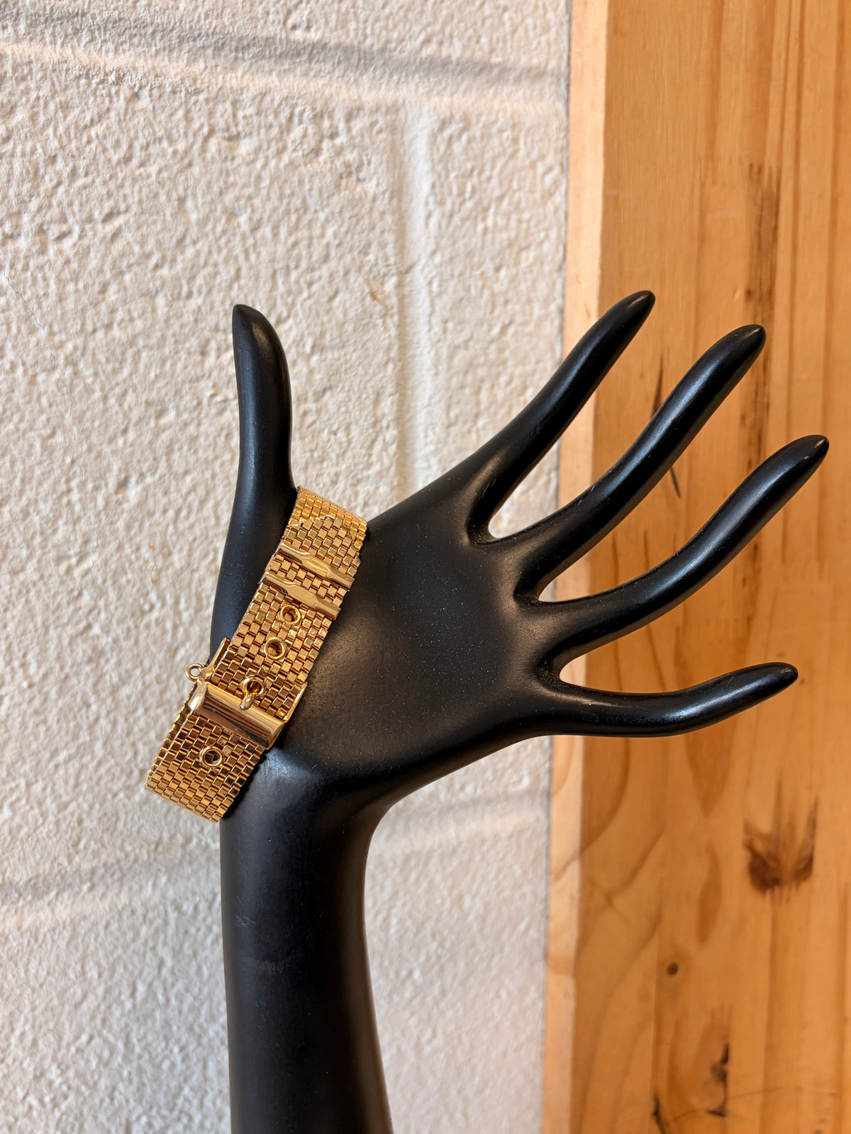 Brite USA Gold Tone Watch Band Bracelet