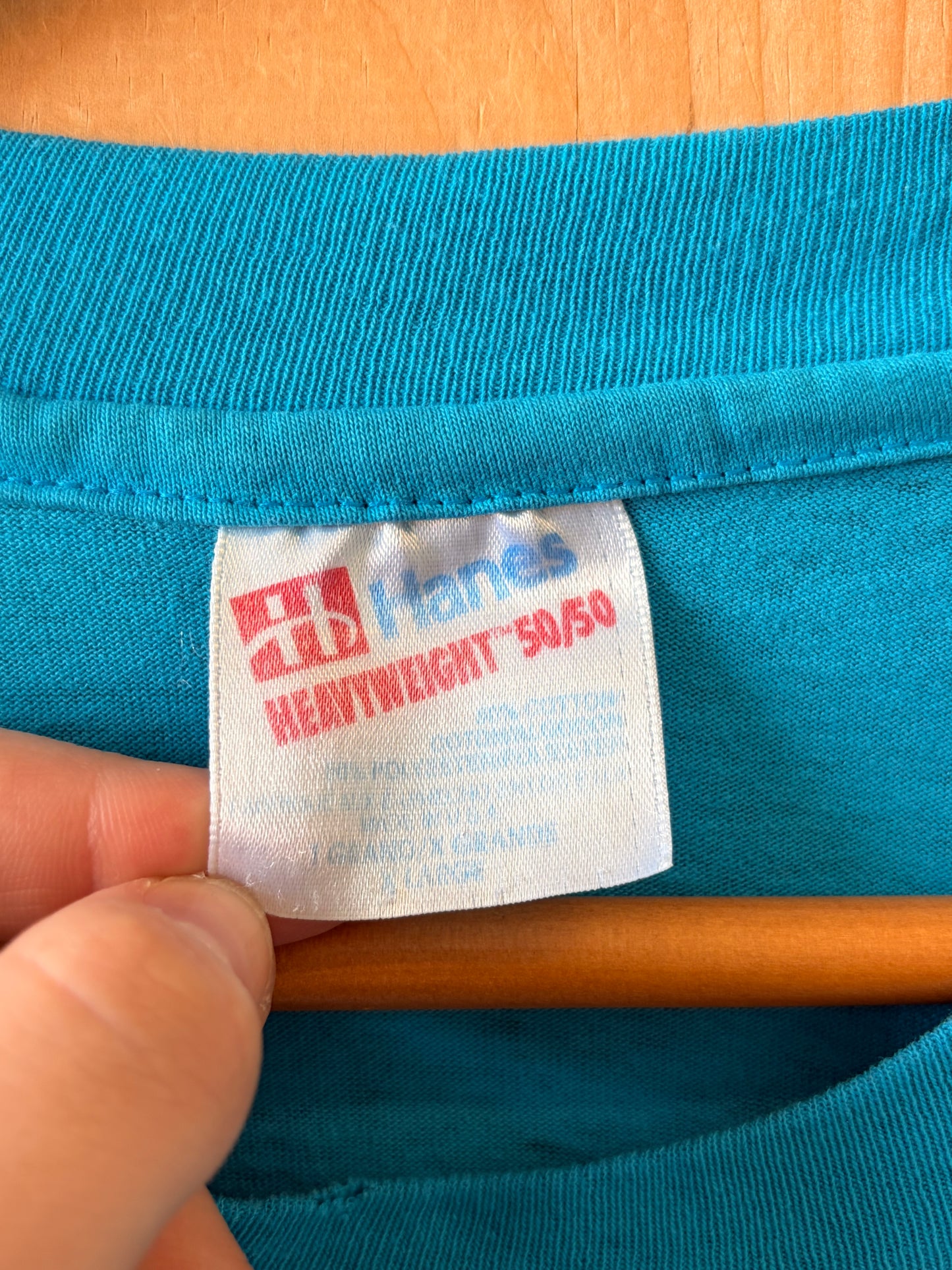 ‘92 Single Stitch Lake Fork Tee : XL