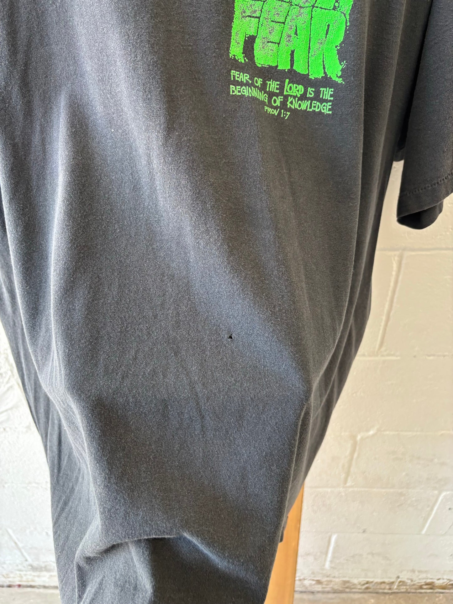 90s Single Stitch Know Fear Tee : XL