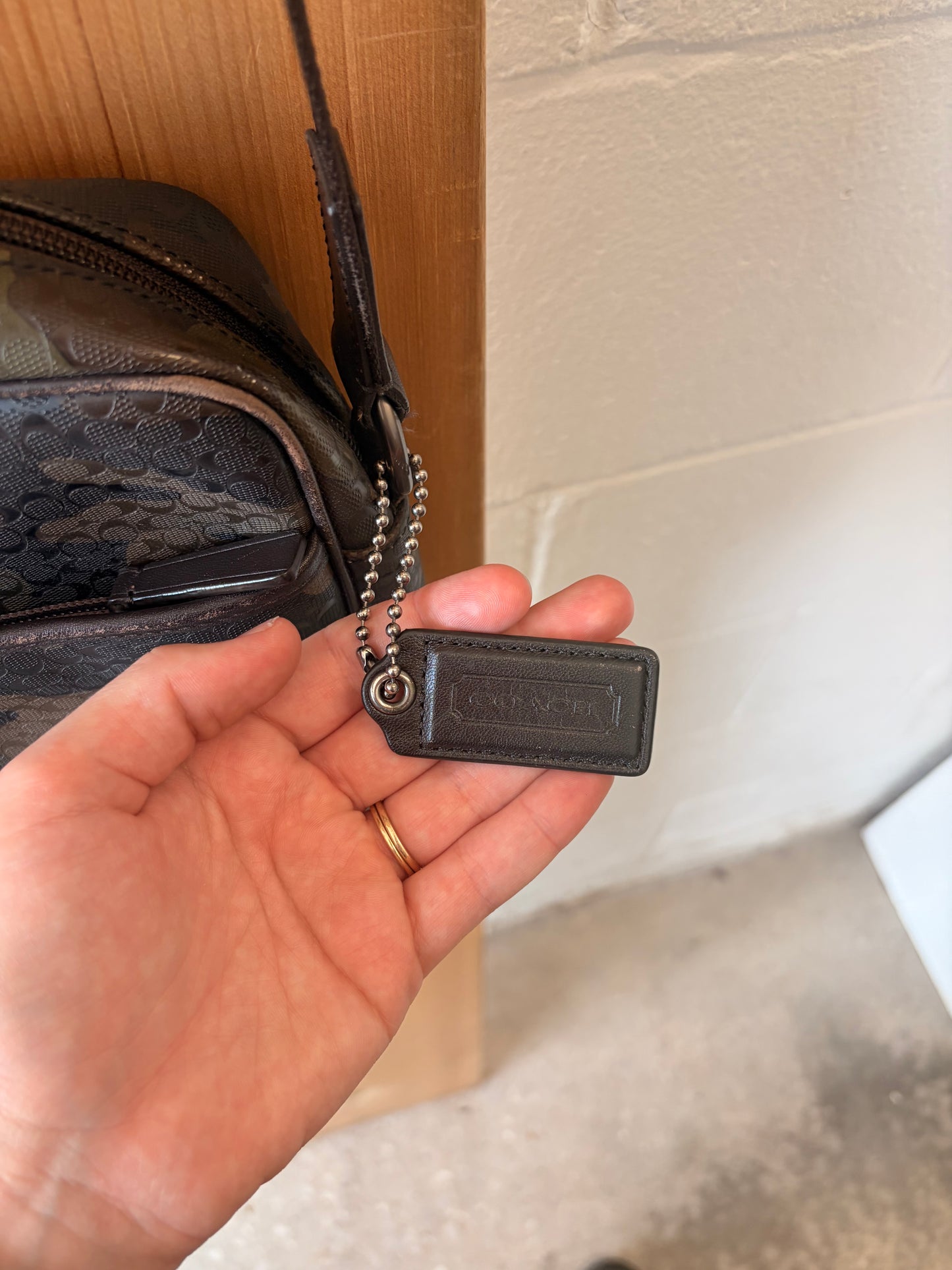 Coach Camo Crossbody Bag