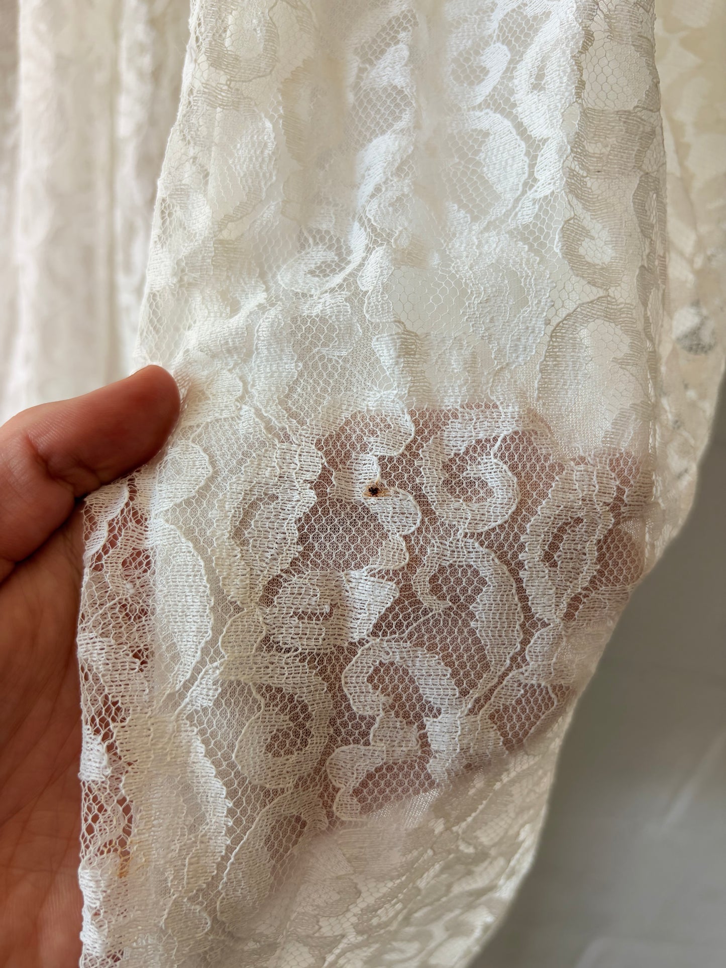 Lace Babydoll Night Jacket : M