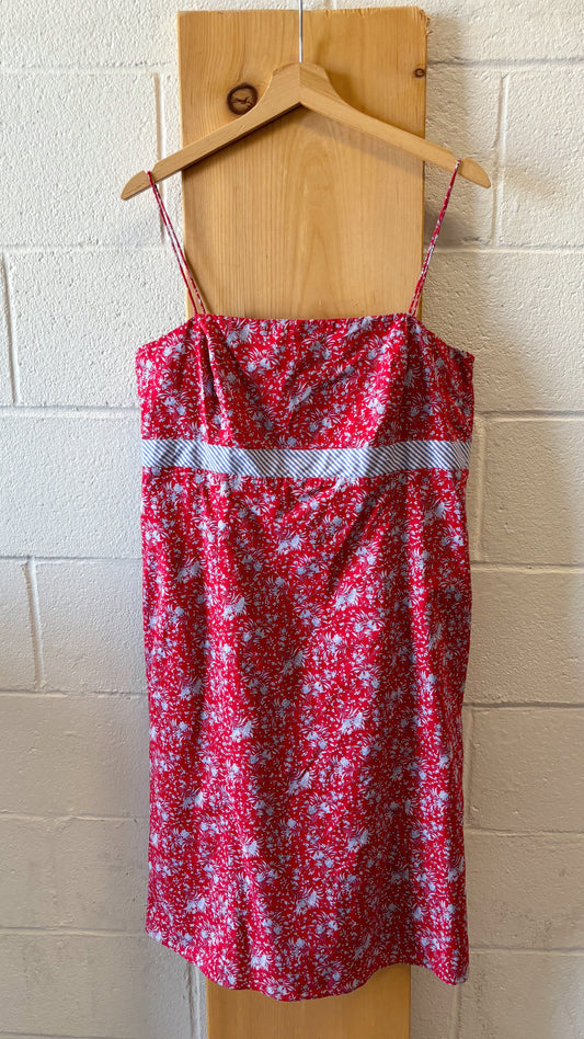 Floral Red Dress : 14