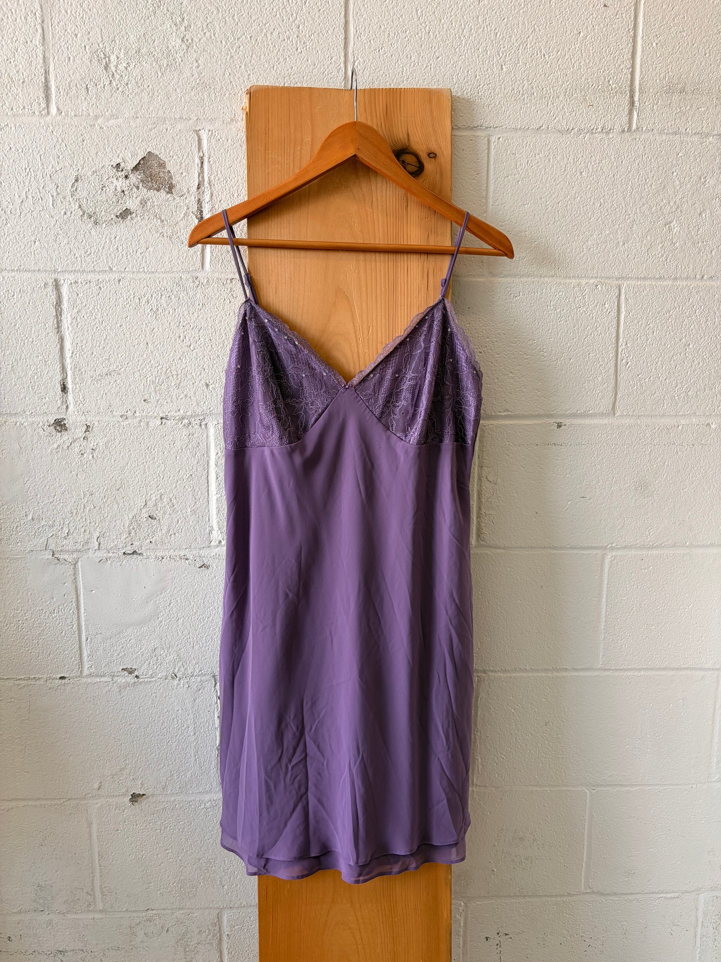 Violet Slip Dress : L