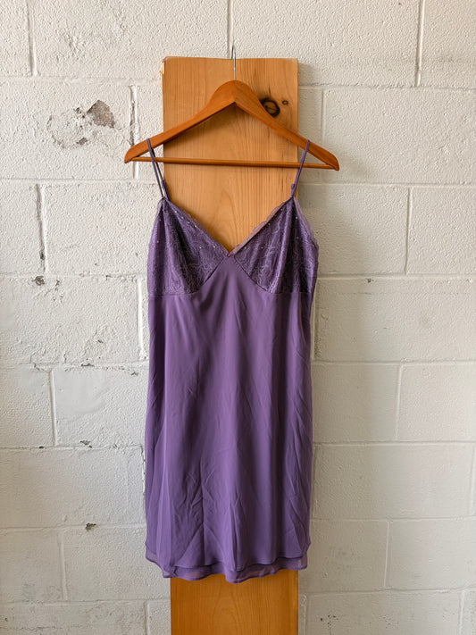 Violet Slip Dress : L