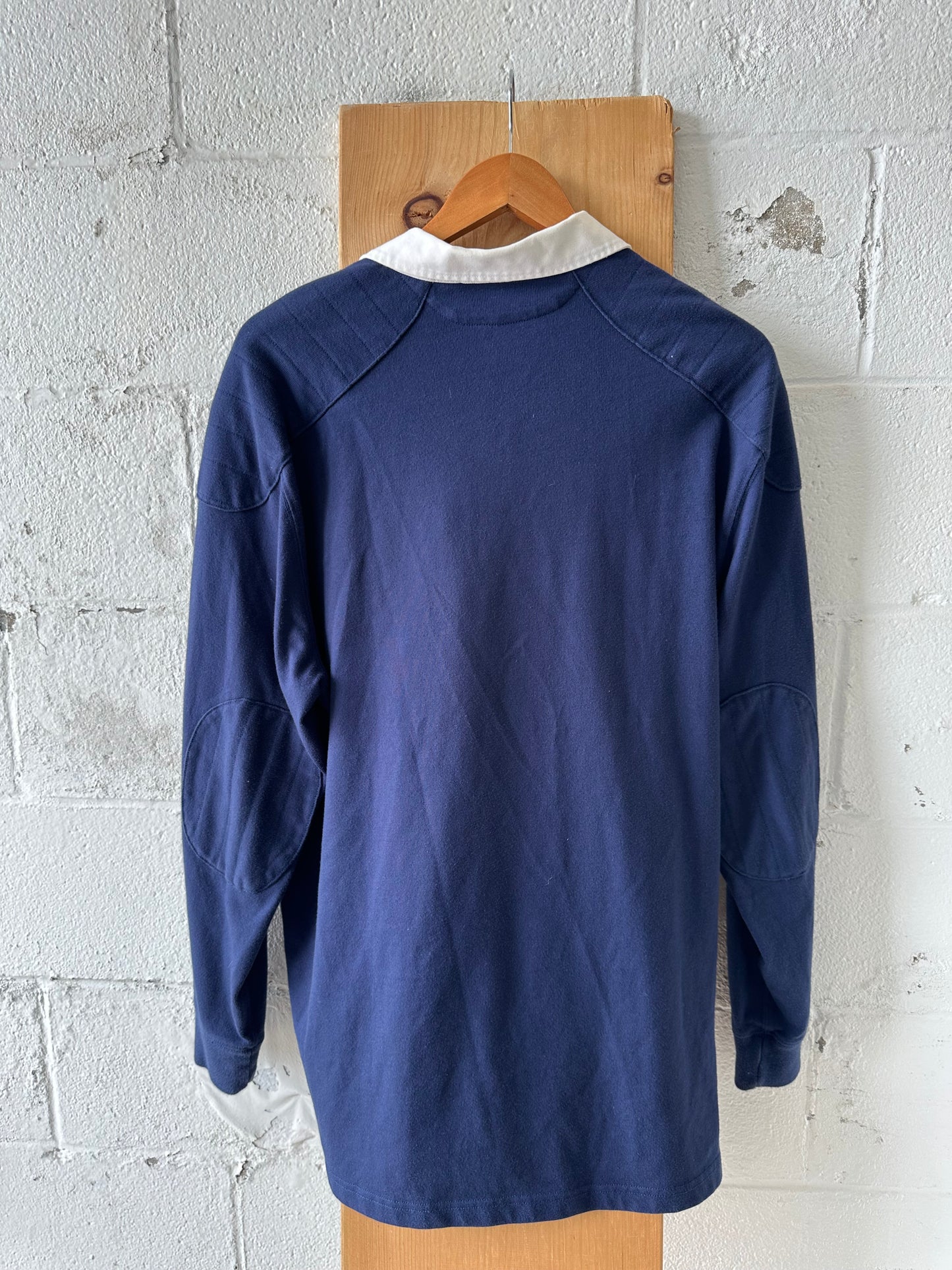 Navy Polo RL Rugby Shirt : M