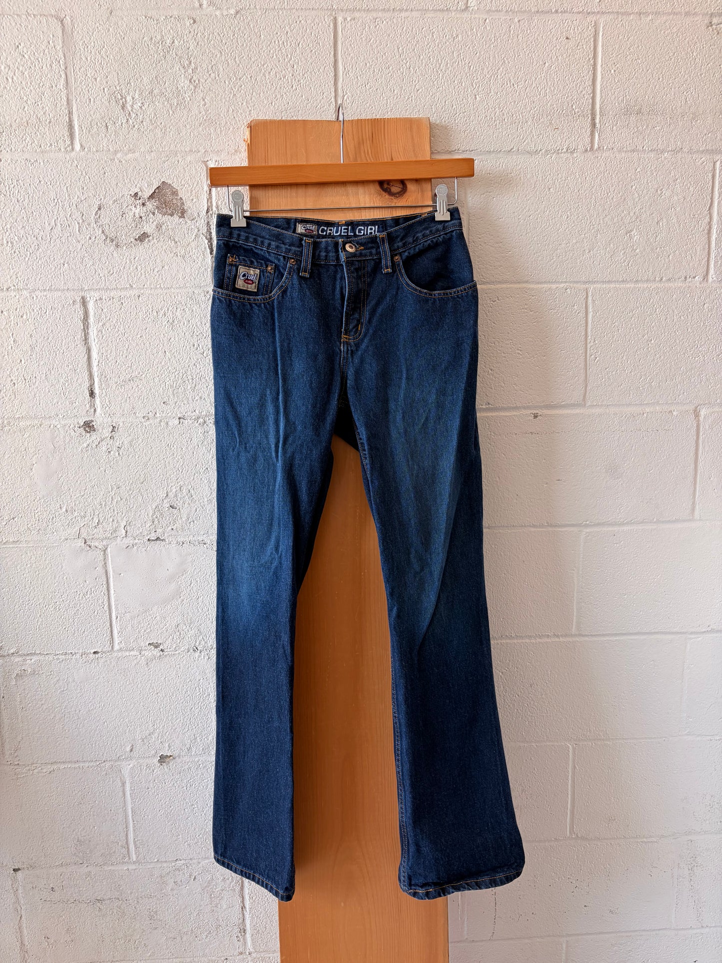 Cruel Girl Dark Wash Jeans : 9