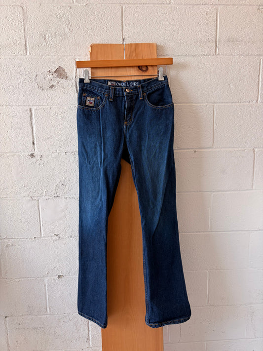 Cruel Girl Dark Wash Jeans : 9