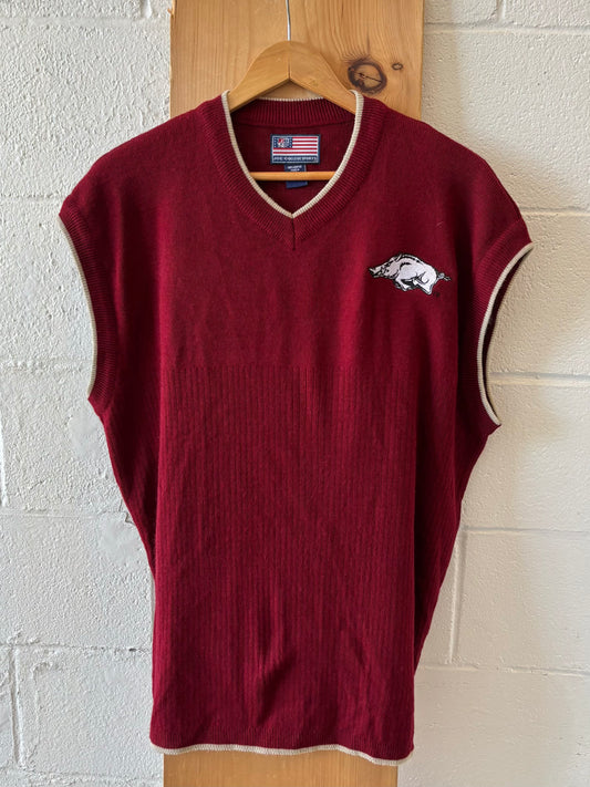 Razorback V-Neck Vest : L