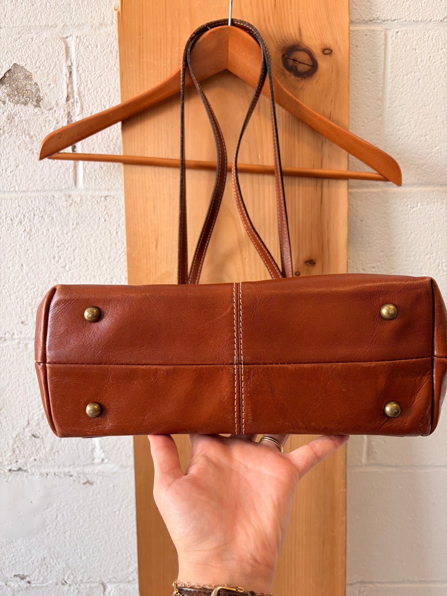 Patricia Nash Brown Leather Tote