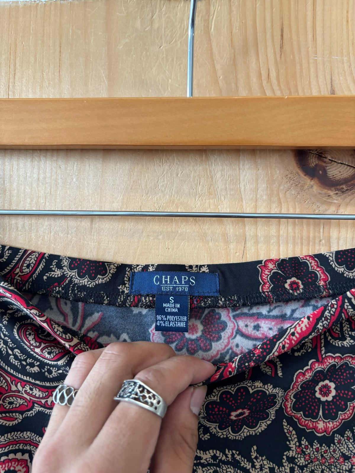 Paisley Midi Skirt : S