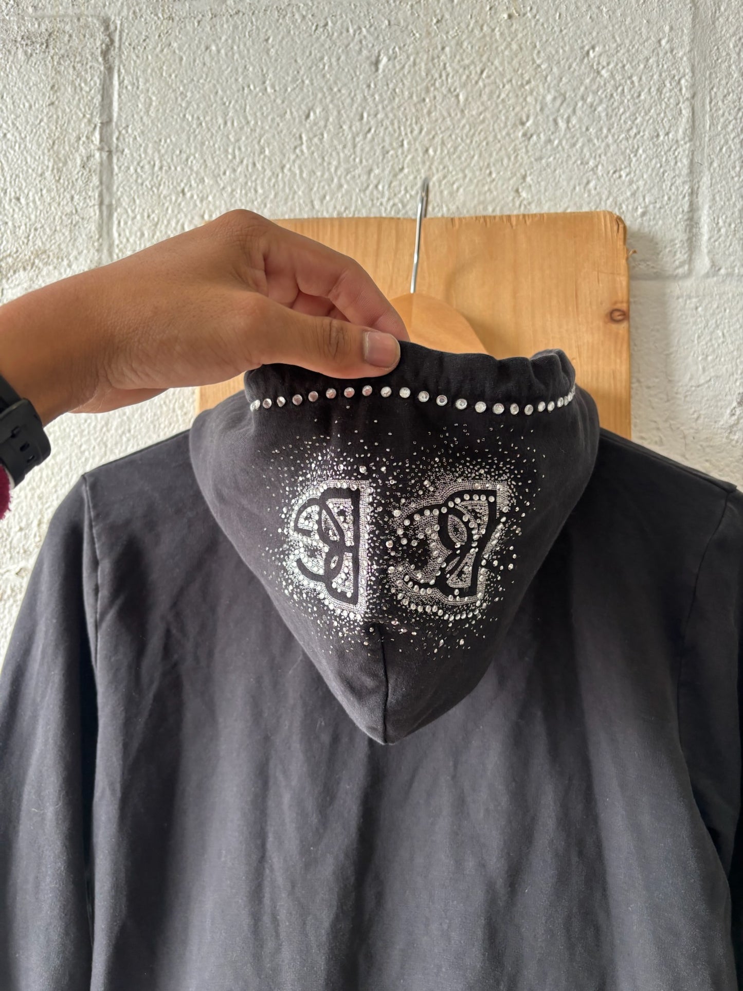 BCBG Zip Up Hoodie : XL