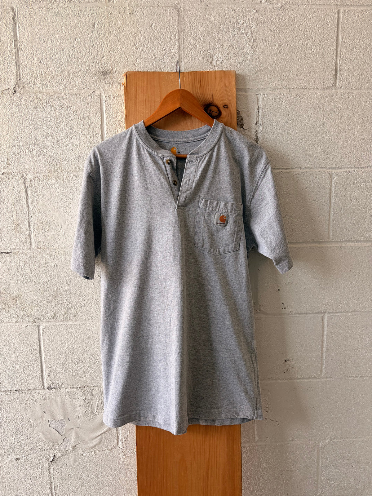 Gray Carhartt Henley : M