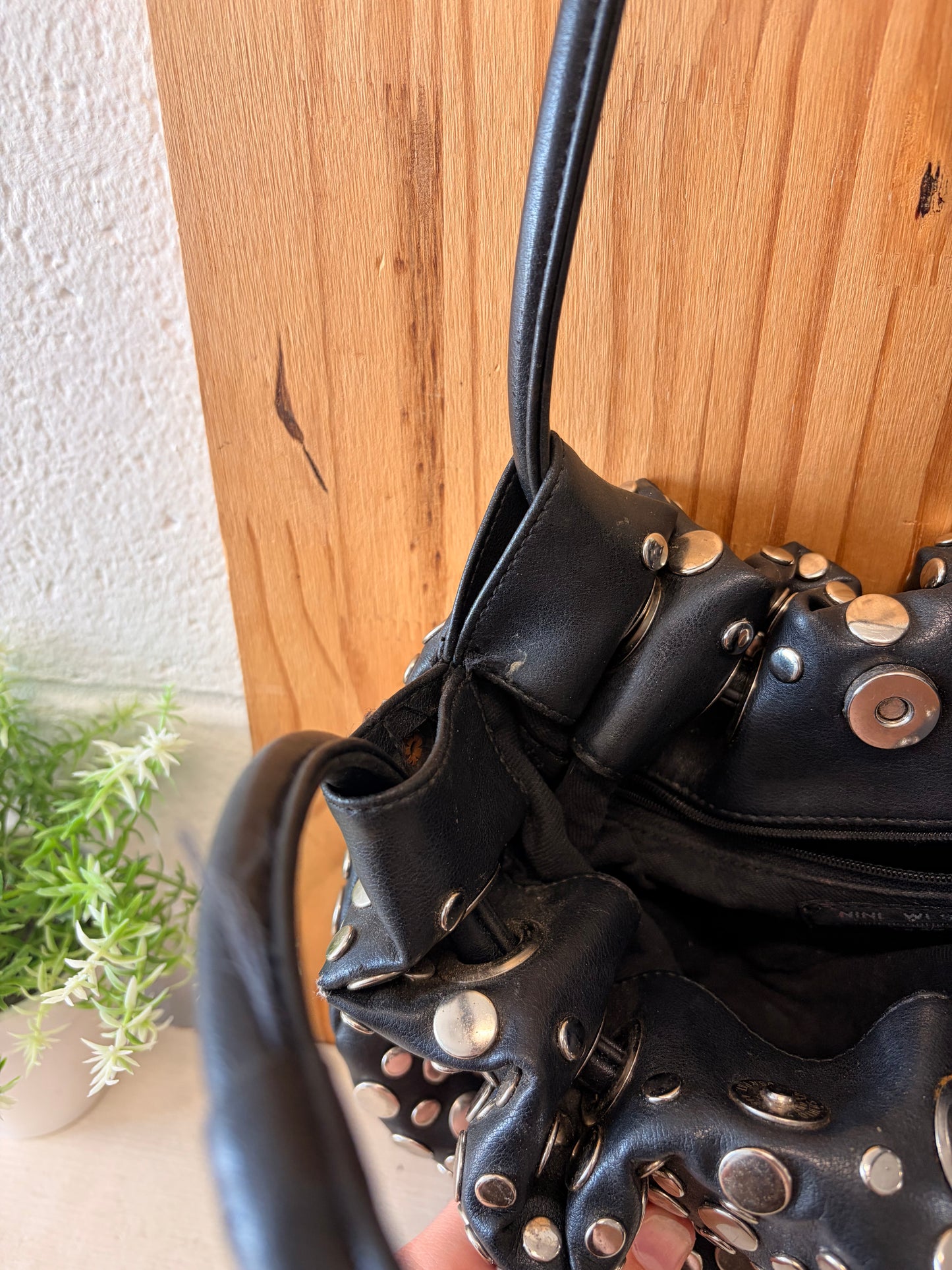 Nine West Studded Hobo Purse