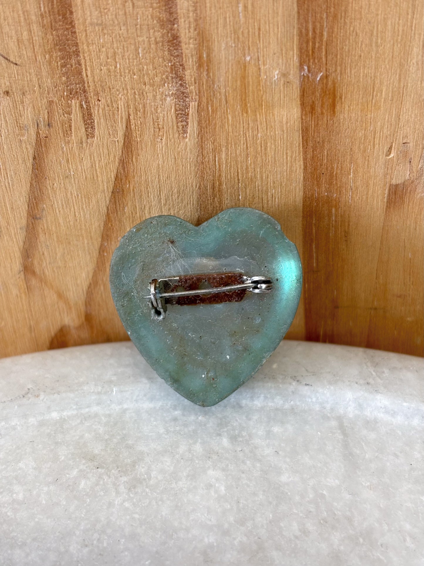 Resin Heart Pin