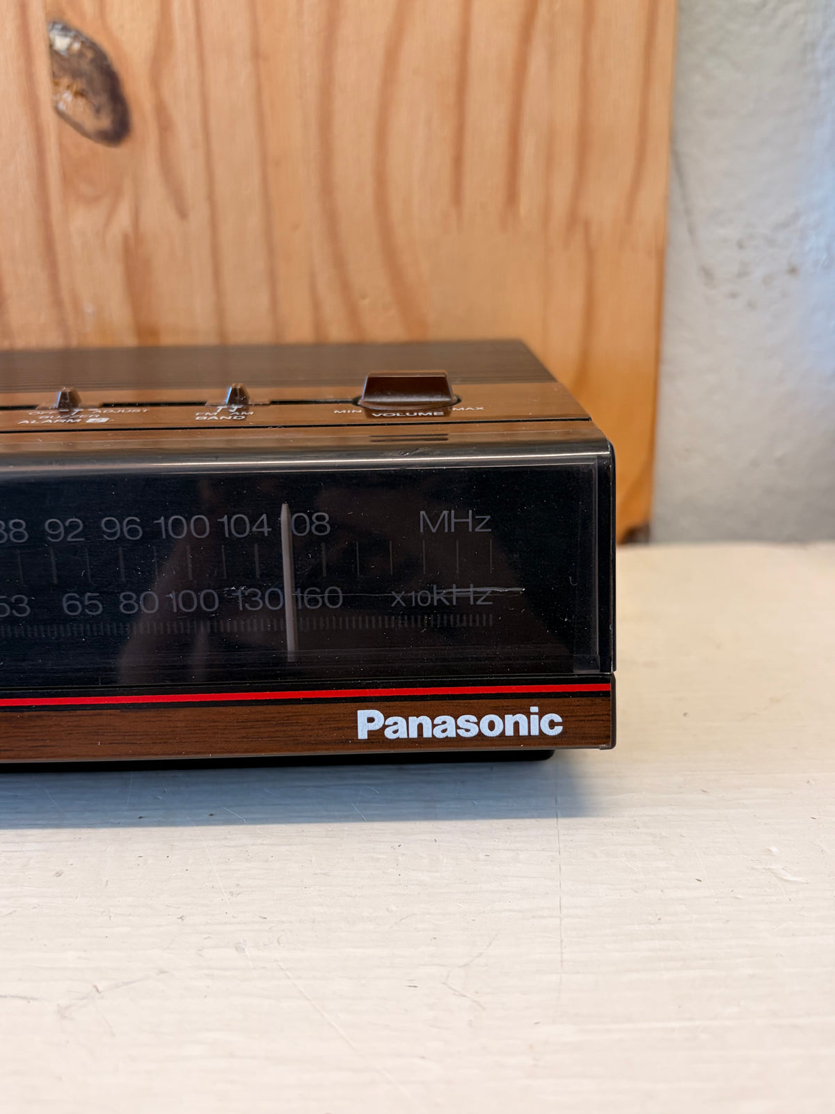 Vtg Panasonic Radio & Alarm Clock (Local Pick Up Only - Tested)