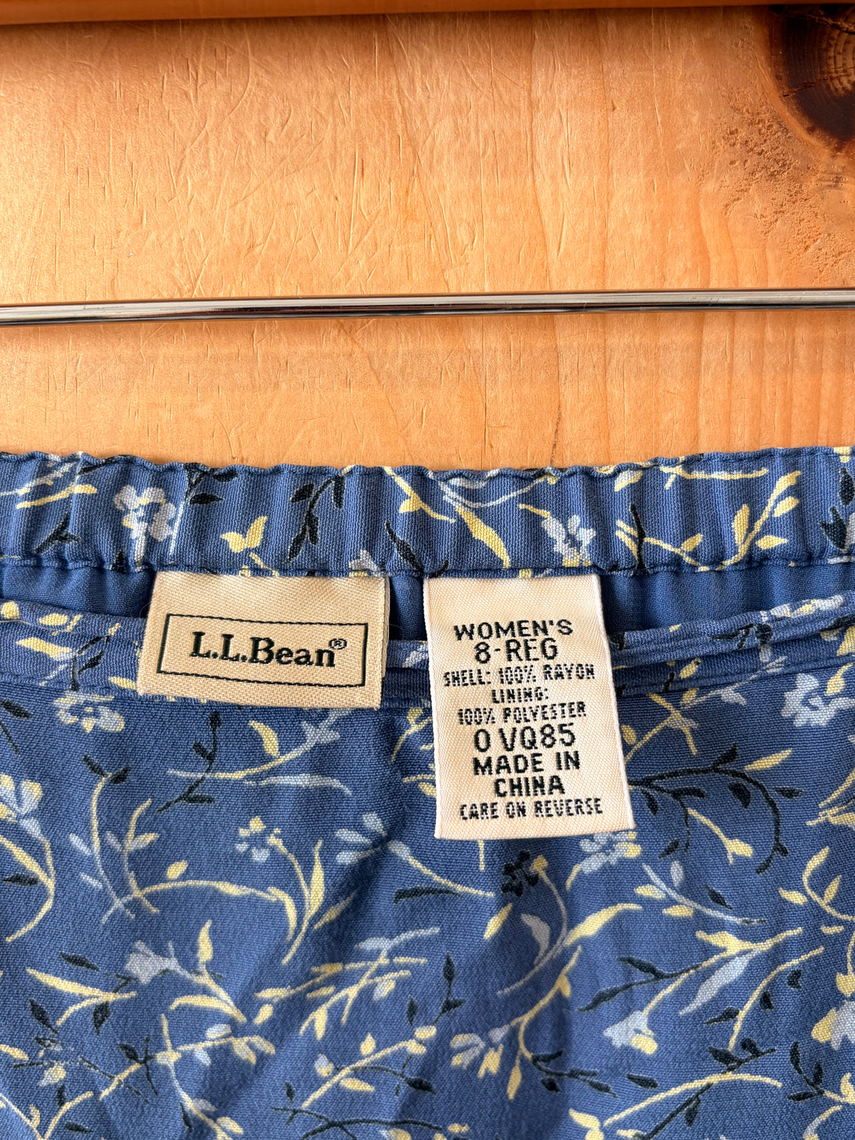 Dainty Floral L.L. Bean Skirt : 8